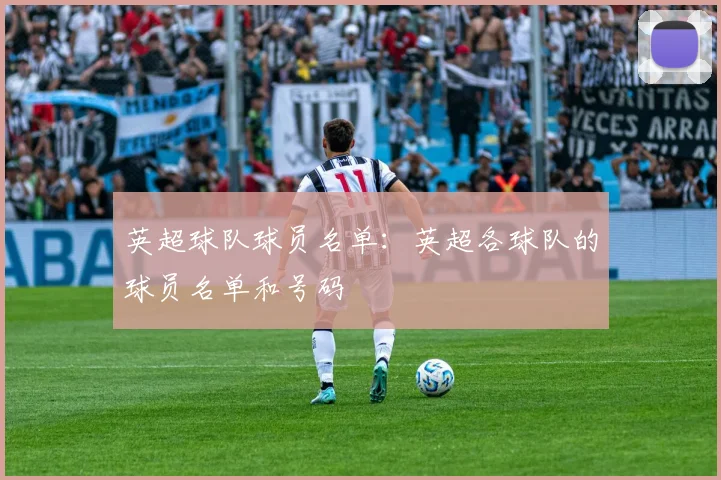 英超球队球员名单：英超各球队的球员名单和号码